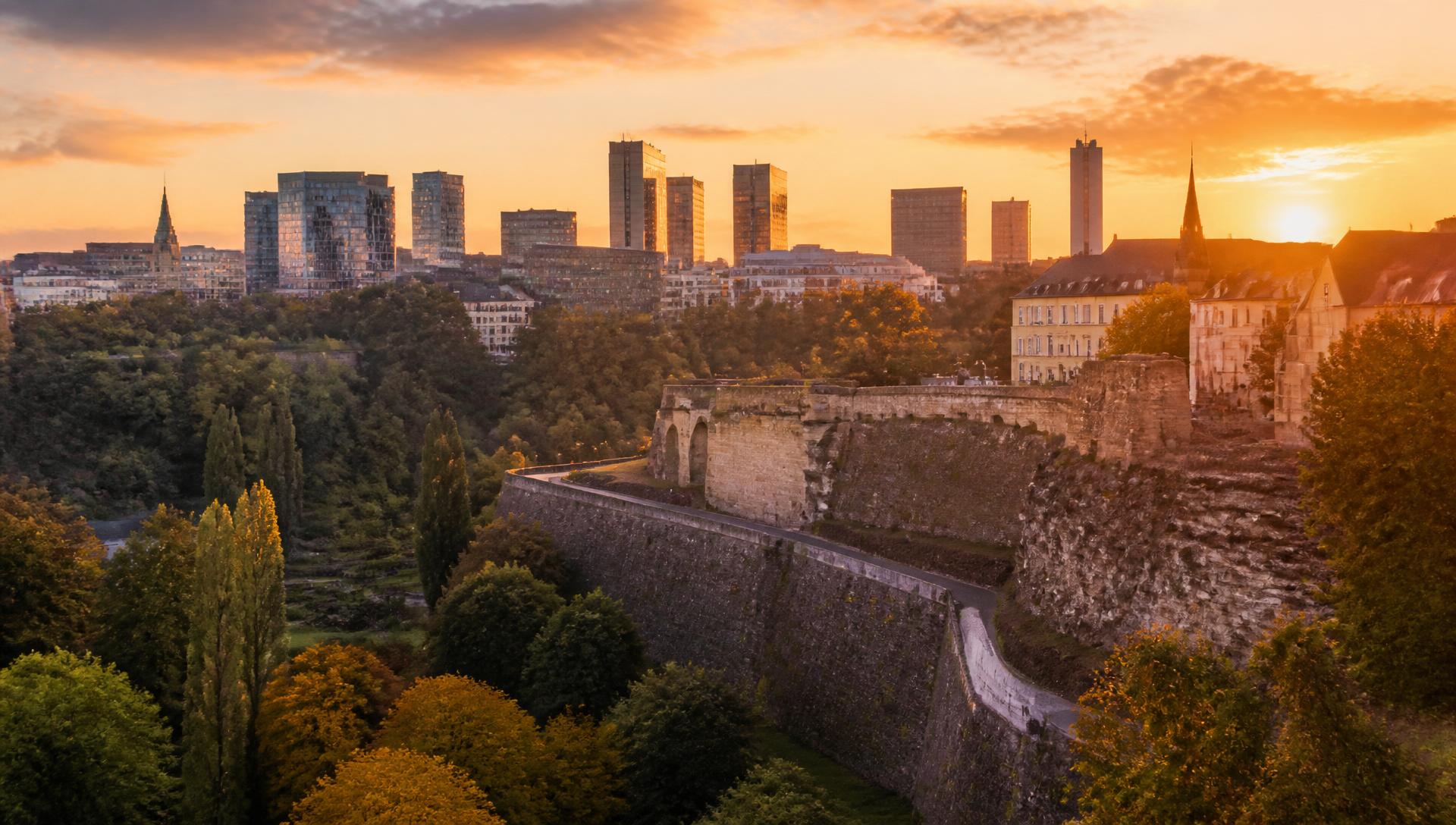 Luxembourg Skyline